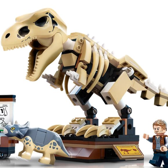 New Lego Jurassic World T. Rex Dinosaur Fossil Exhibition 76940 Retired Set - Picture 4 of 10